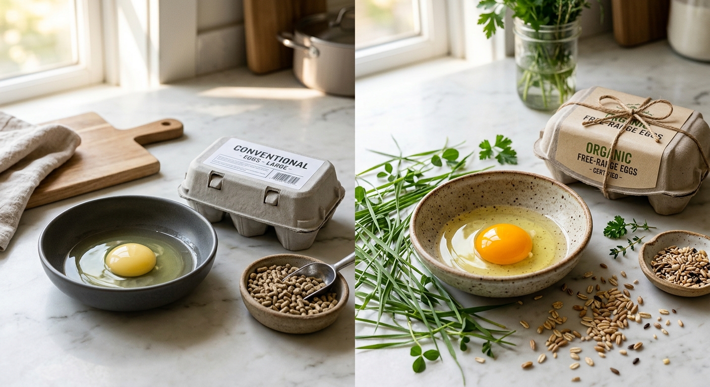 Organic vs Conventional Eggs: Making the Best Choice for Your Health